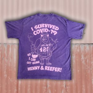 HENNY & REEFER WHITE PRINT