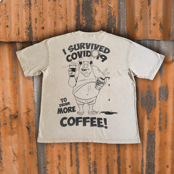 COFFEE ADDICT BLACK PRINT