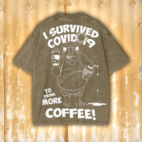 COFFEE ADDICT WHITE  PRINT - Image 4