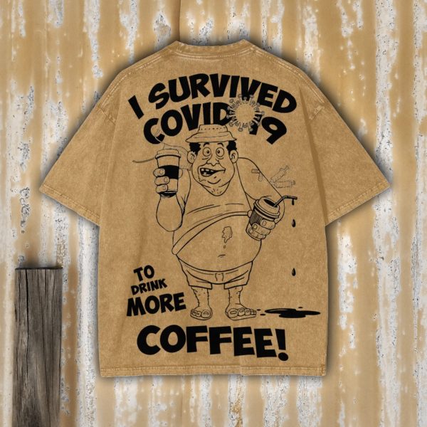 COFFEE ADDICT BLACK PRINT - Image 4