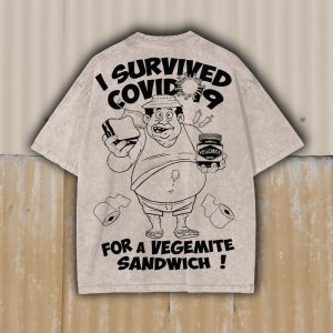 VEGEMITE SANDWICH BLACK PRINT