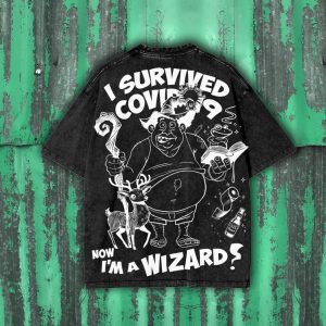 WIZARD WHITE PRINT