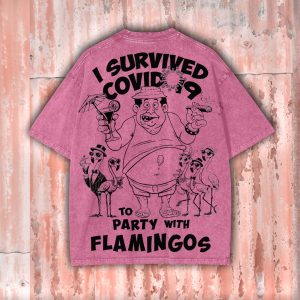 FLAMINGO BLACK PRINT